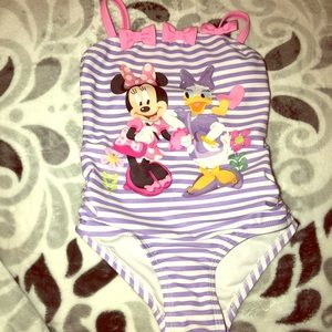 Minnie Mouse & Daisy Duck one piece bathing suit